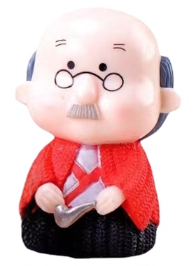 微景观饰品大号爷爷奶奶与子偕老