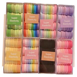 新款儿童发圈不伤发高马尾发绳头绳女童耐用高弹力橡皮筋小女孩