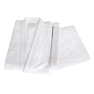 巴西柔道服长袖男女生款成人儿童专业训练服初学者合气道服