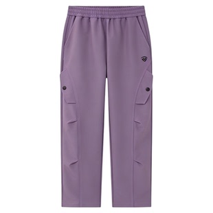 诺诗兰女童裤子儿童户外防水登山裤男春装2026中大童工装休闲长裤