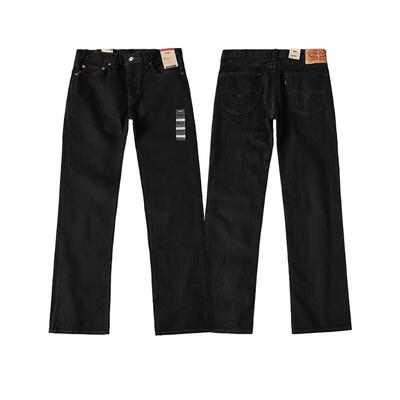 李维斯水洗微喇春夏男款牛仔裤