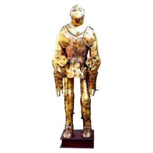 海外代购Armor◇手作中世纪复古盔甲摆件真人可穿戴全身铠甲套装