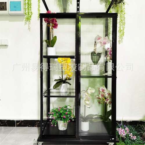 PC阳光板小型温室花棚 家用阳台花房 多肉植物蔬菜 保温采光屋