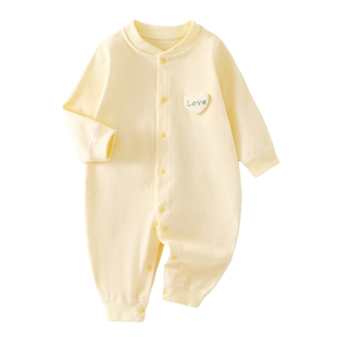 【撤柜专区】品牌专柜  婴儿衣服a类纯棉无骨小孩新生儿连体衣