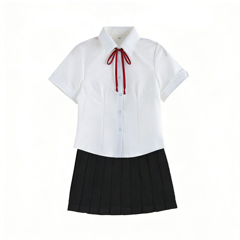 火星JK制服裙辣妹纯欲显瘦两件套