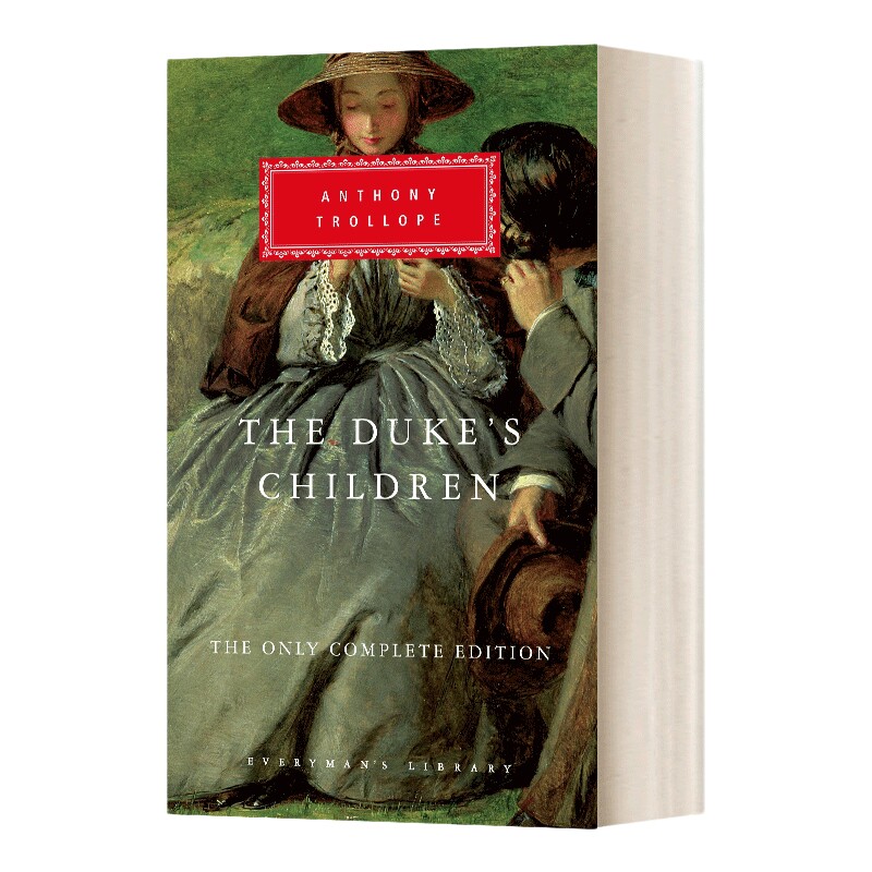 英文原版小说 The Duke'S Children 公爵的孩子们 完整版 人人图书馆精装收藏版 英文版 进口英语原版书籍