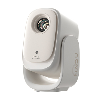 哈曼联名哈趣Q1Pro投影仪超高清