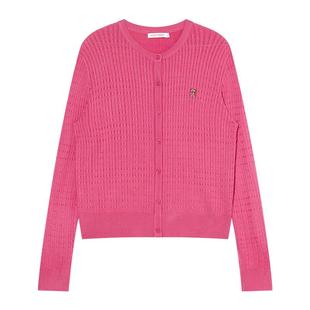 NOISY TEDDY 25年秋新款简约纯色童装开衫针织衫圆领舒适时尚百搭