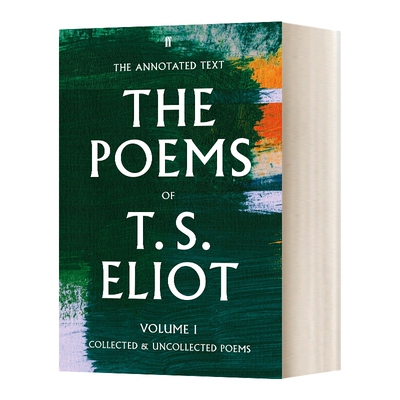 英文原版 精装 The Poems of T. S. Eliot Volume I 艾略特诗选评注本上册 英文版 进口英语原版书籍