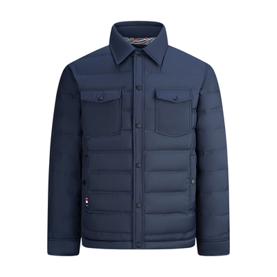 Navigare翻领薄款鹅绒羽绒服