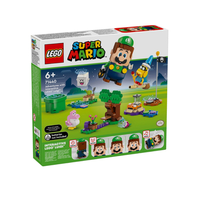 【自营】LEGO乐高71440超级马里奥系列与乐高路易吉一起冒险！