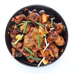 贵州贵阳息烽阳朗辣子鸡特色美食辣子鸡真空包装现做现炒鸡肉即食