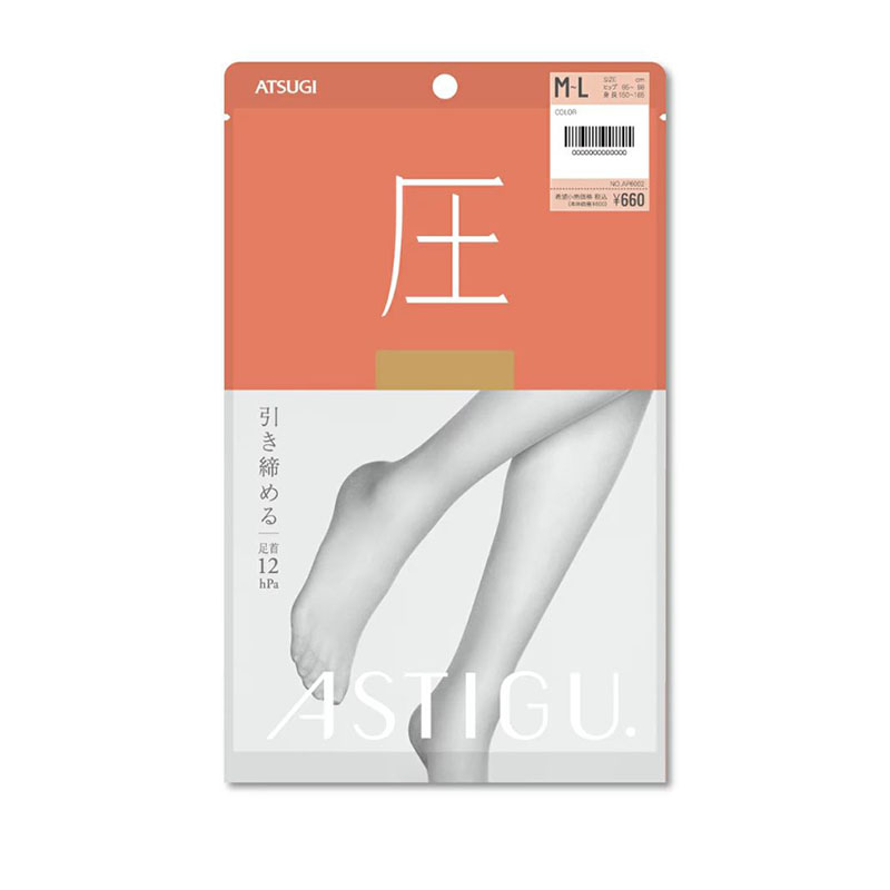 日本厚木ATSUGI超薄款压力连裤袜分段加压显瘦防晒丝袜 AP6002