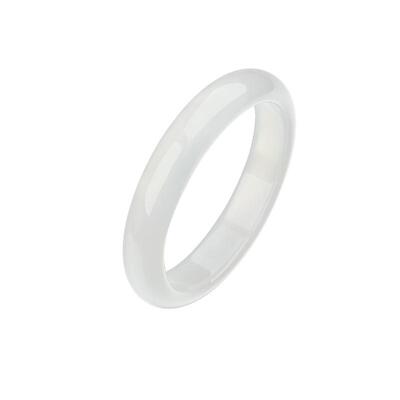 周大生女玉髓白月光手镯