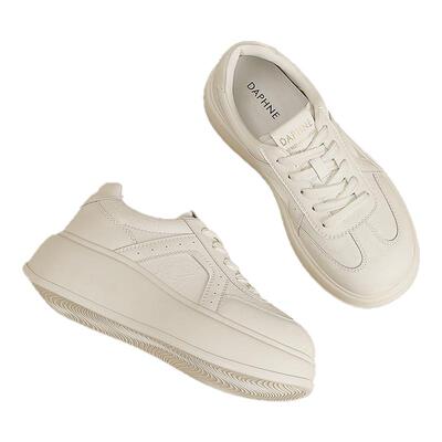 达芙妮2026春季新款增高休闲板鞋