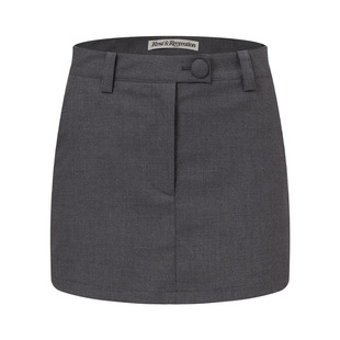 RestandRecreation官方字母刺绣短款裙裤女夏薄款2025新款RR短裙