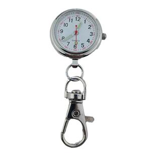 钥匙扣护士表夜光简约复古可爱少女口袋挂表石英怀表款学生考试表