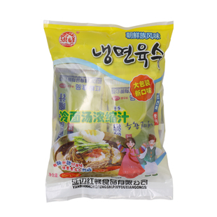 洪峰冷面浓缩汁汤料 延吉朝鲜族冷面调料 延边冷面汤干料汤料80ml