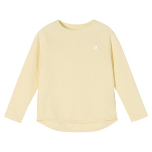 允儿妈女童春季简约百搭纯色T恤儿童2026新款亲子装长袖女孩上衣