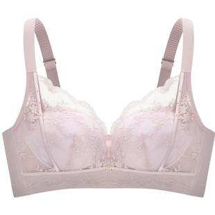 商场同款MYBODY内衣女小胸聚拢显大无钢圈舒适性感蕾丝文胸胸罩