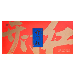 2025茶叶 龙冠钱江源开门红特级蜜香工夫红茶节日送礼盒装100g