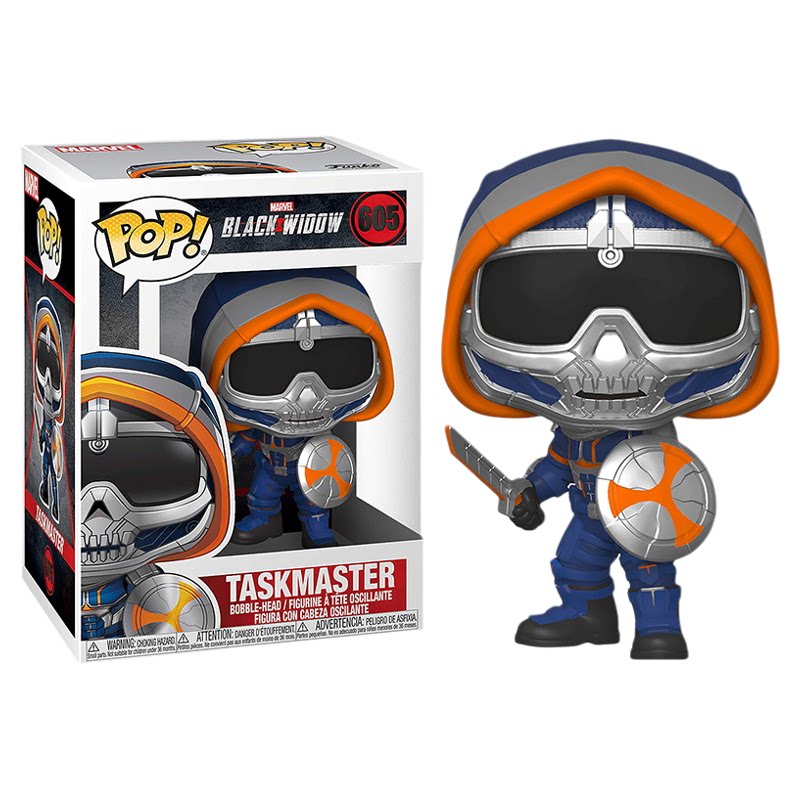 FUNKO POP美漫漫威英雄模仿大师—神盾局公仔 黑寡妇手办模型摇头