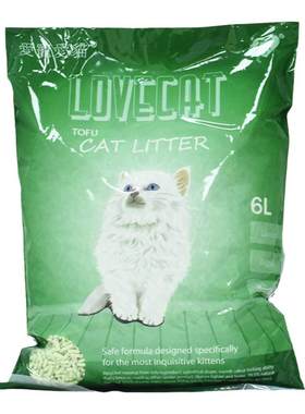 爱宠爱猫绿茶豆腐猫砂除臭结团