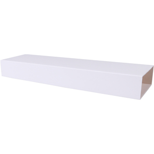 新风系统圆变方管中央空调吊顶送风排风120x50明装抽风通风扁管道