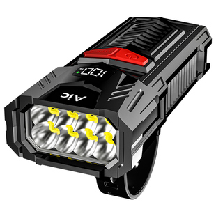 自行车夜骑灯夜间照明灯超亮骑行装备尾灯山地车公路车灯强光前灯