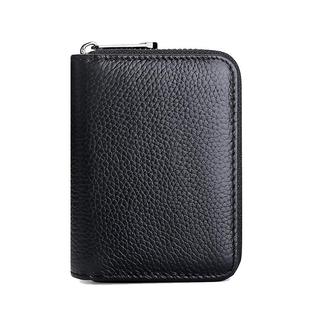 防消磁防盗刷信用卡包女式真皮银行卡套男大容量卡夹放卡包多卡位