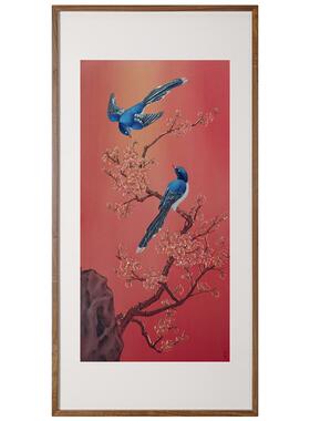 铜师傅铜雕画《喜气盈门》