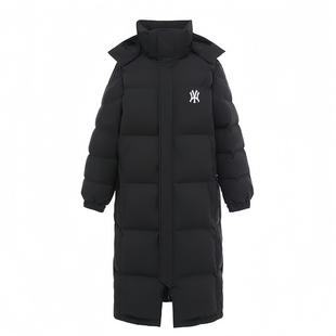 2025新款秋冬季羽绒服男女长款白鸭绒韩版宽松百搭过膝情侣冬外套