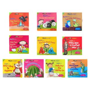 可点读 新加坡数学幼儿园 视频课All Kids Intelligent Maths English 10本说唱英文童谣5本和数学绘本故事英文原版送配套视频课程