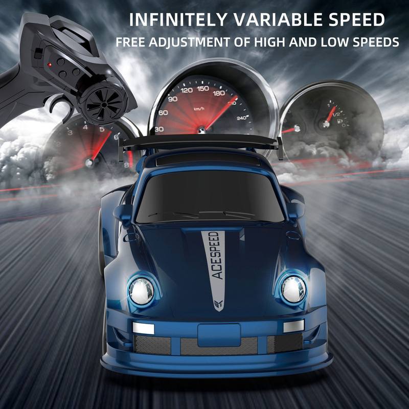 跨境1/64四驱漂移遥控车可桌面红网赛车迷你车调速新品口袋RC