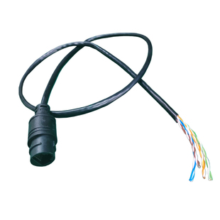 定制千兆四对双绞八芯超五类网络尾线单头RJ45转水晶头端子上锡