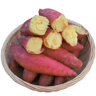 陕西临潼板栗红薯新鲜小香薯蜜薯地瓜农家自种沙地板栗薯整箱包邮