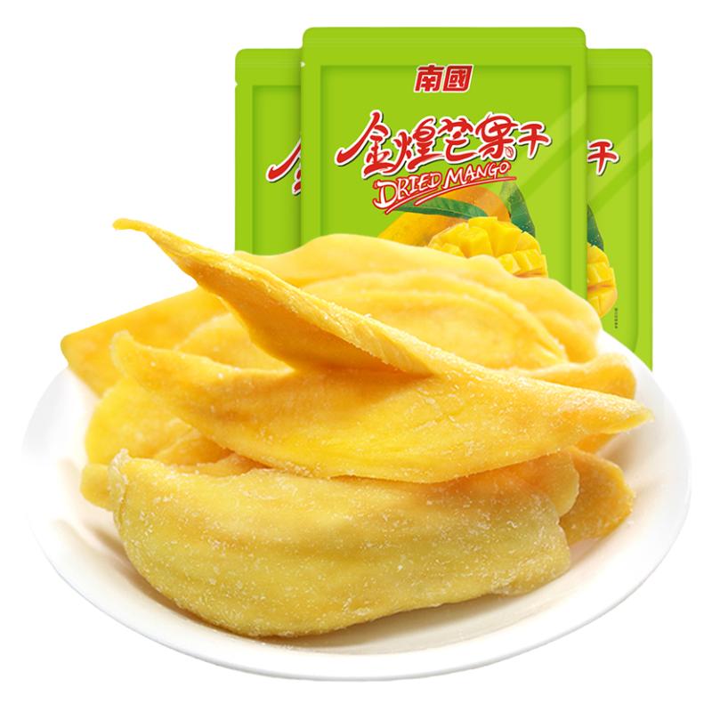 海南特产南国金煌芒果干116g*3零食蜜饯果脯水果干零食品三亚特产