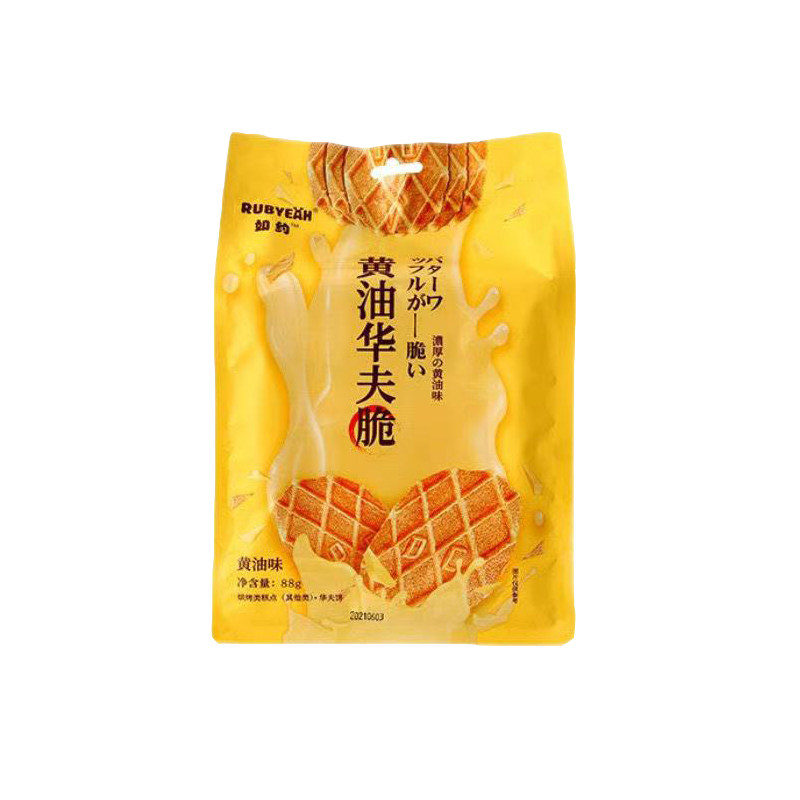 如约华夫可可黄油巧克力薄脆饼干