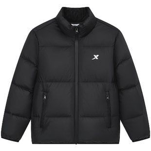 特步童装男童三防羽绒服2026年秋冬新款儿童防寒服冬装抗静电外套