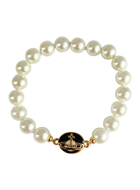 奥米迪奥土星双面磁吸珍珠手链