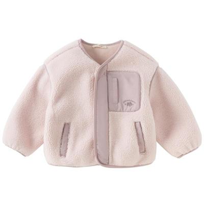 戴维贝拉儿童毛绒外套