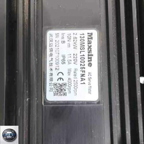 可维修武汉迈信伺服电机130MSL10025FNA110牛米正