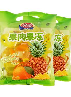 亲亲果肉果冻520g桔子菠萝儿童