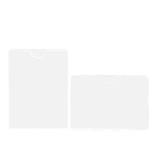 亚克力卡槽资料盒a4宣传栏公示栏展示盒a3有机玻璃卡槽定制插纸透明铭牌盒子a4免打孔展示框