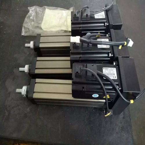 格瓦DH折返式伺服电动缸 推力 232信号控制直流无刷电机电动缸