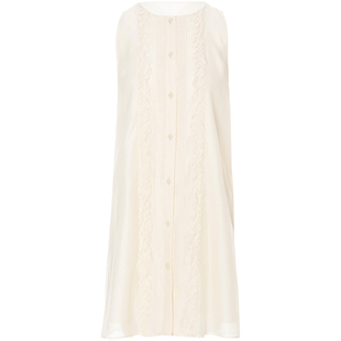 sincethen高级感吊带裙千金风连衣裙小个子法式穿搭白色裙子女夏