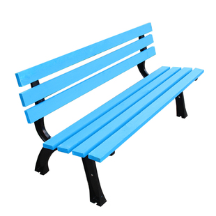 户外不锈钢公园椅长条椅防腐木靠背椅子公共场合公园排椅三人位木