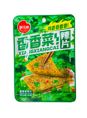 顺天缘香菜大辣片一口吃的童年味