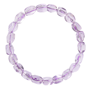 天然紫水晶随形手链女款无染色无酸洗柔光内敛收藏级手串送礼好物