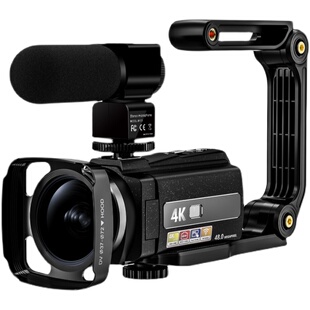 松典 手持DV数码摄像机准专业4K高清摄影机录像机旅游家用照相机